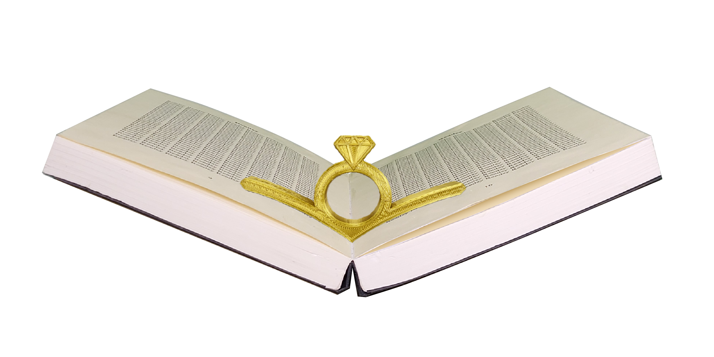 Diamanten ring goud leesring
