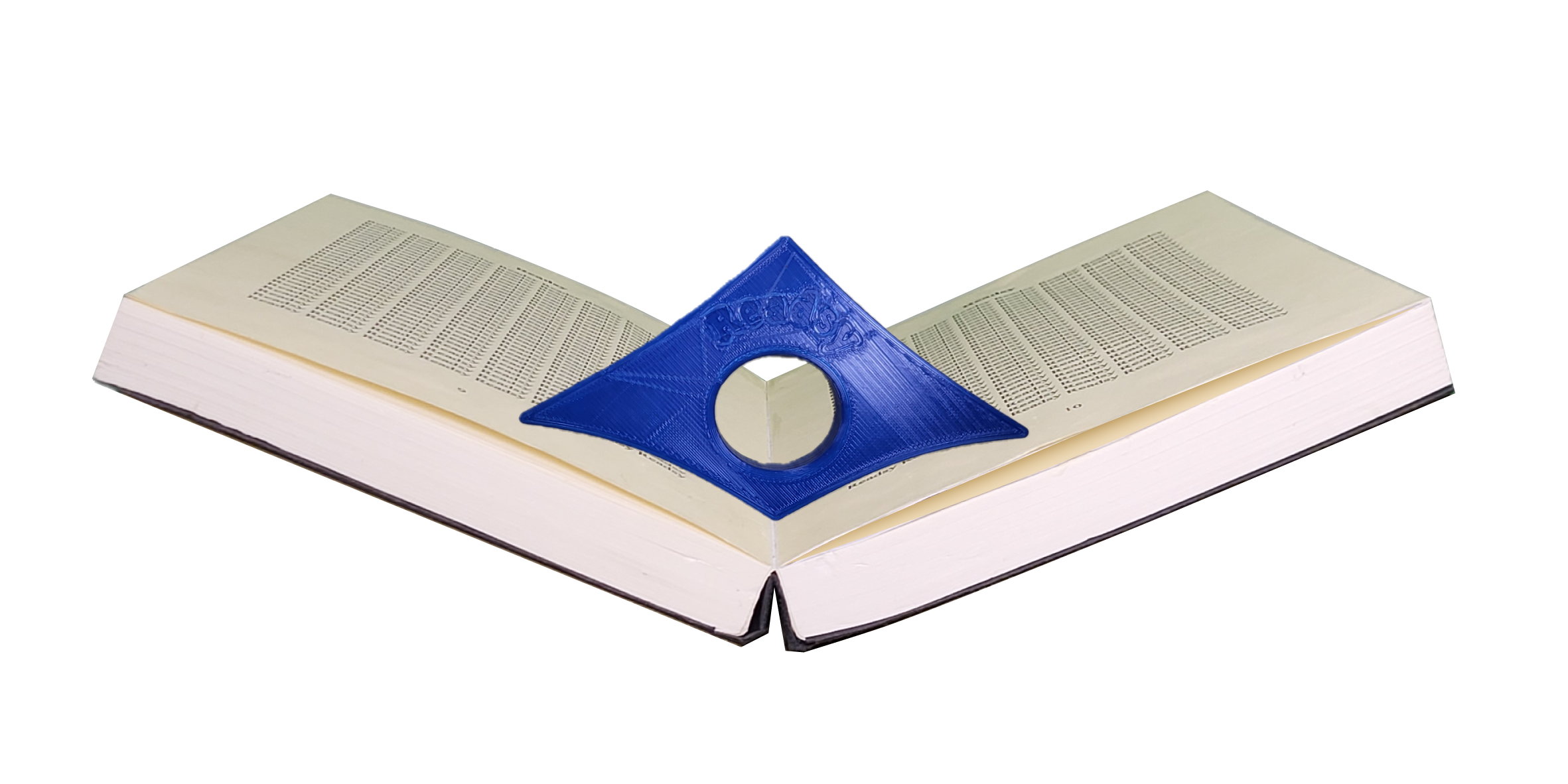 Deluxe blauw leesring