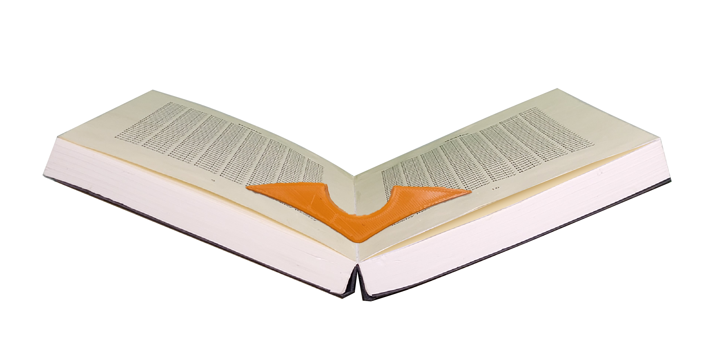 Basic oranje leesring